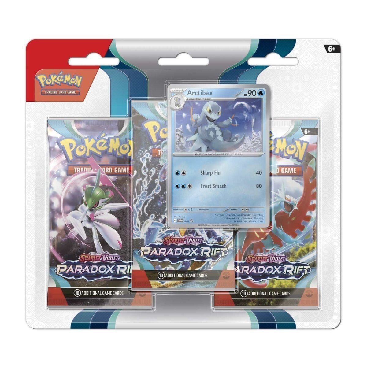 Pokémon Paradox Rift 3-Pack Blister Cetitan
