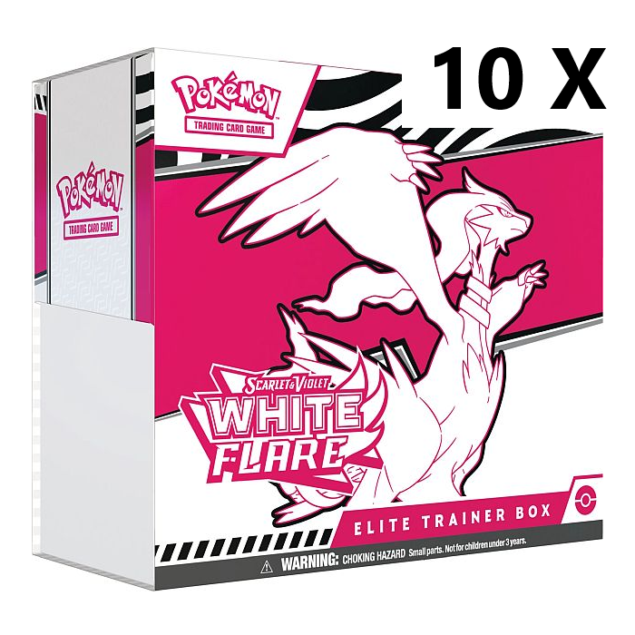 [Preorder] Pokémon White Flare Elite Trainer Box Case