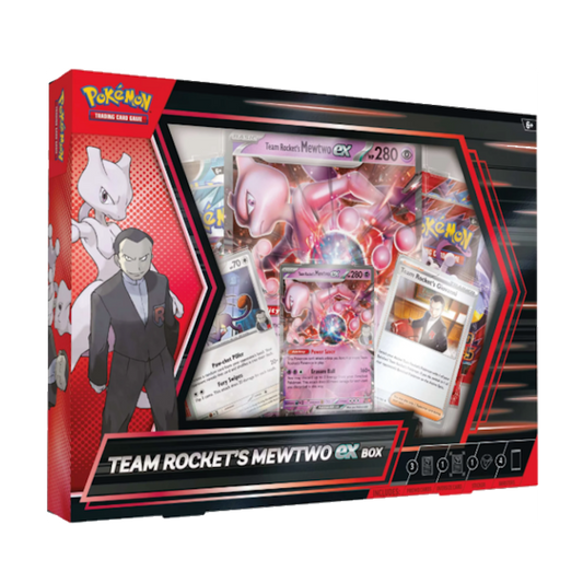 Pokémon Team Rocket's Mewtwo ex Box