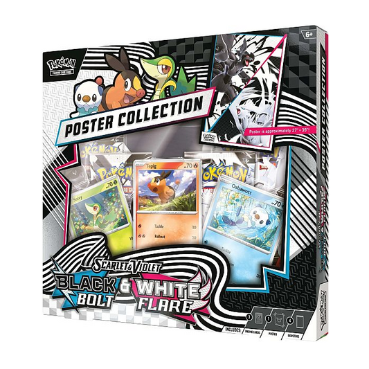 [Preorder] Pokémon white Flare & Black Bolt Poster Collection