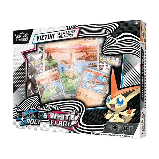 [Preorder] Pokémon White Flare & Black Bolt Victini Illustration Collection